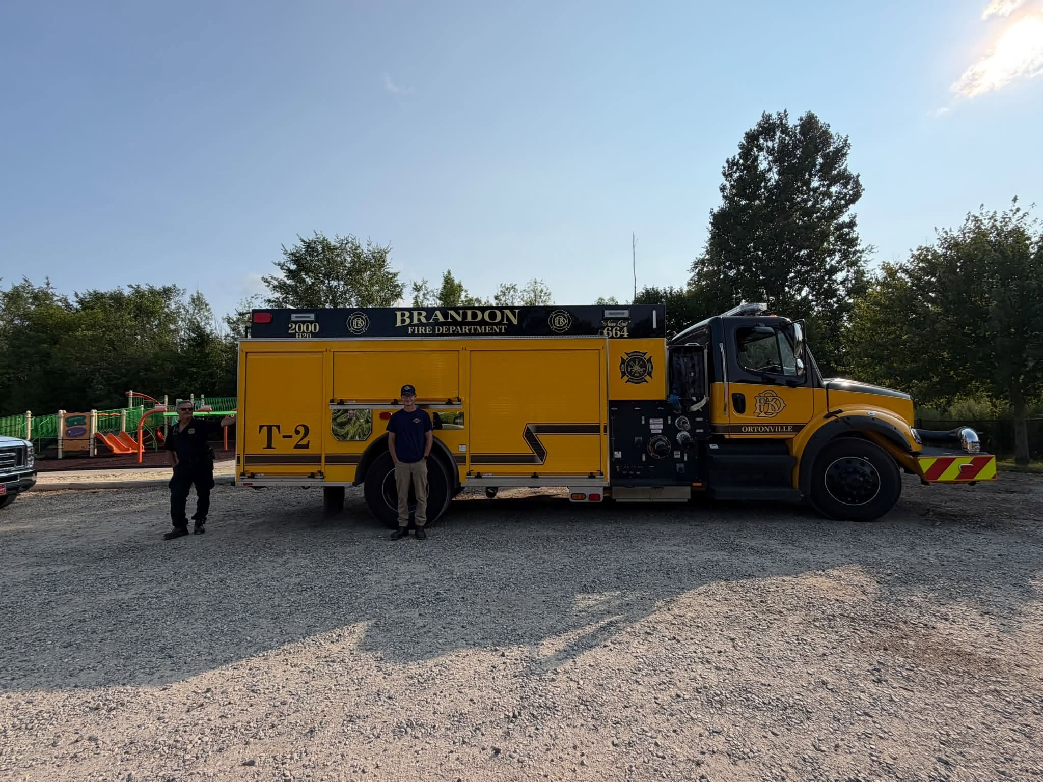 Brandon Fire Department vehicle at Touch-a-Truck, from the shared event album